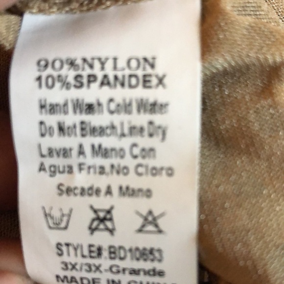 Sparkling Stretch Dress sz XXXL - Picture 7 of 7